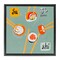 Stupell Industries Tasty Sushi Party Gathering Floating Frame Design by Juliet Rose Philips